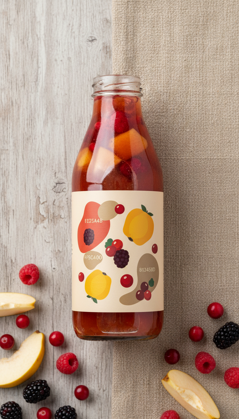 Quince And Berries Compote Fruit Beverage